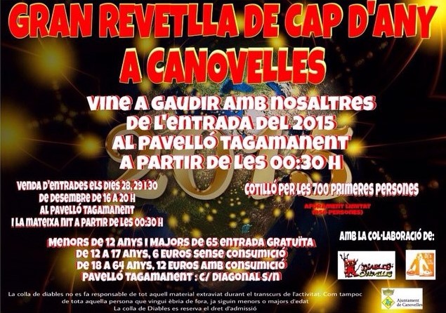 Cap d’any a Canovelles