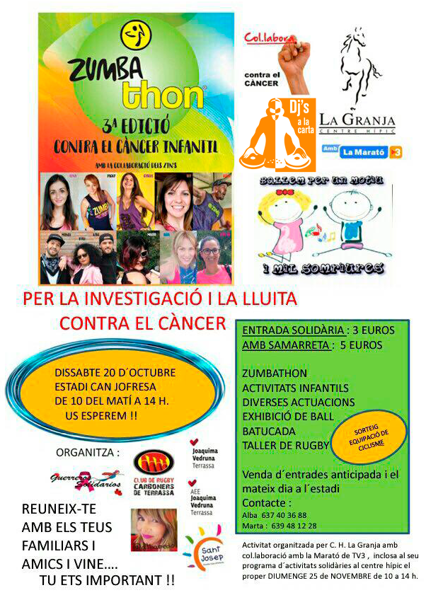 Zumbathon per la marató de TV3